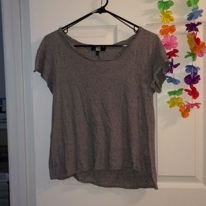 Gray and Black Shirt